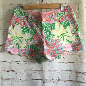 Lily Pulitzer 5'' buttercup stretch twill short
